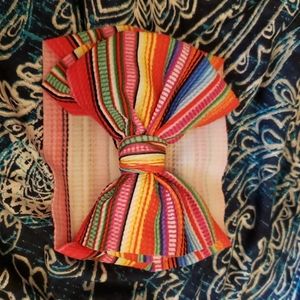 Serape big messy bow etsy custom